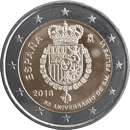 España 2018 - 50º Aniversario del Nacimiento de S.M. el Rey Felipe VI.